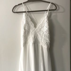 Altar’d State White Maxi Dress NWT